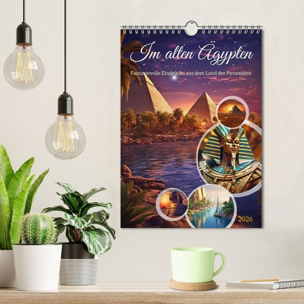 Produktbild: Im alten &Auml;gypten (Wandkalender 2026 DIN A4 hoch), CALVENDO Monatskalender