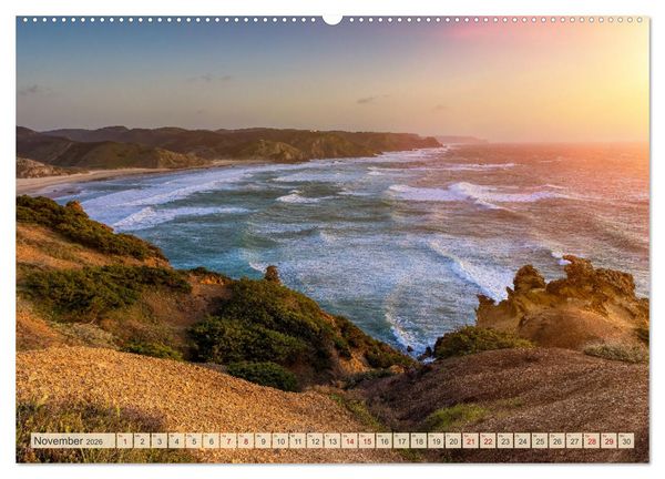 Produktbild: Von Porto bis an die Algarve (Wandkalender 2026 DIN A2 quer), CALVENDO Monatskalender