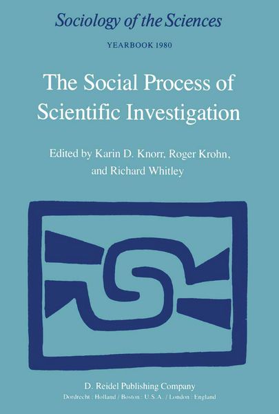 Produktbild: The Social Process of Scientific Investigation