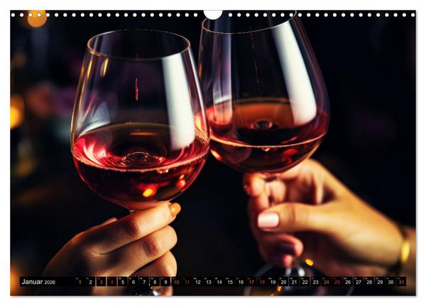 Produktbild: Rebensaft - Weingenuss (Wandkalender 2026 DIN A3 quer), CALVENDO Monatskalender