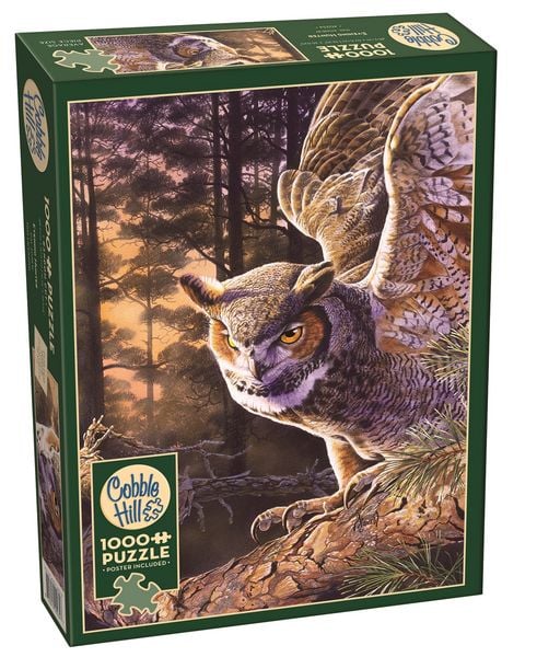 COBBLE HILL PUZZLES - Eule im Wald 1000 Teile