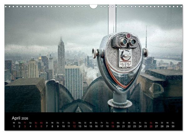 Produktbild: Perspektiven einer Weltstadt - New York (Wandkalender 2026 DIN A3 quer), CALVENDO Monatskalender