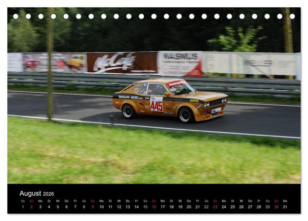 Produktbild: Bergrennen Osnabr&uuml;ck &ndash; Boliden am Berg (Tischkalender 2026 DIN A5 quer), CALVENDO Monatskalender