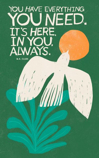 Produktbild: Write Now Journal: You Have Everything You Need. It's Here, in You, Always. -M.H. Clark