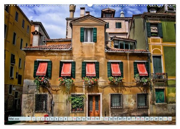 Produktbild: Venedig - sehr privat (hochwertiger Premium Wandkalender 2026 DIN A2 quer), Kunstdruck in Hochglanz