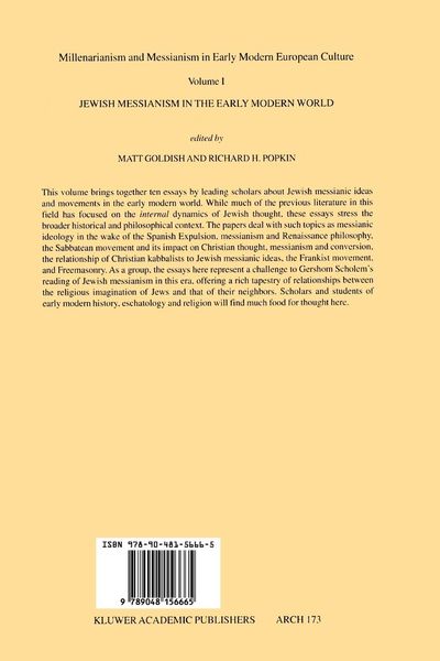 Produktbild: Millenarianism and Messianism in Early Modern European Culture