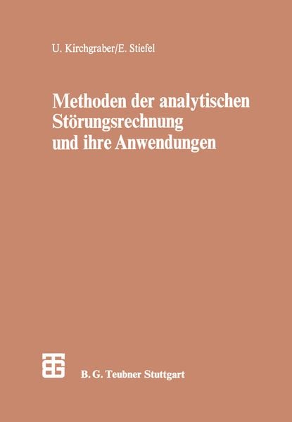 Produktbild: Methoden der analytischen St&ouml;rungsrechnung und ihre Anwendungen