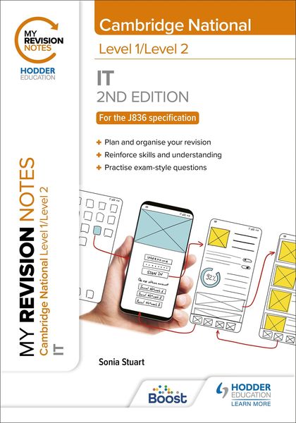 Produktbild: My Revision Notes: Level 1/Level 2 Cambridge National in IT: Second Edition