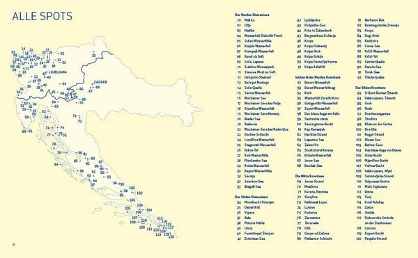 Produktbild: Wild Swimming Kroatien und Slowenien