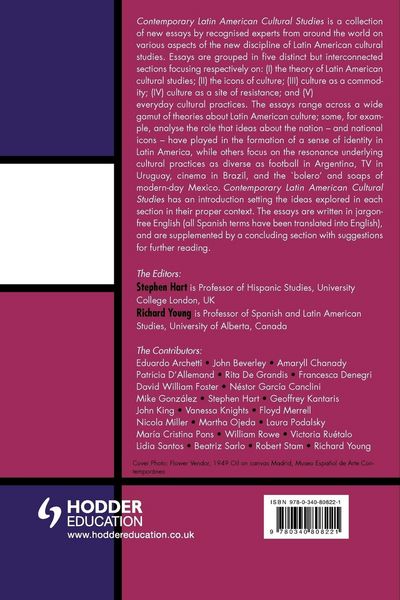 Produktbild: Contemporary Latin American Cultural Studies