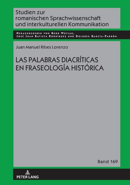 Produktbild: LAS PALABRAS DIACR&Iacute;TICAS EN FRASEOLOG&Iacute;A HIST&Oacute;RICA