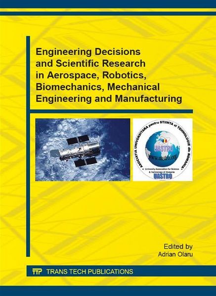 Produktbild: Engineering Decisions and Scientific Research in Aerospace, Robotics, Biomechanics, Mechanical Engineering and Manufacturing