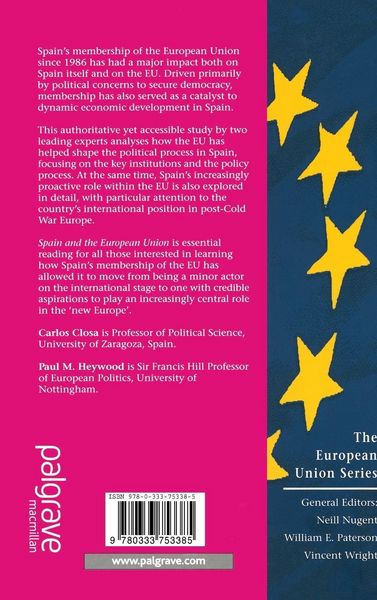 Produktbild: Spain and the European Union