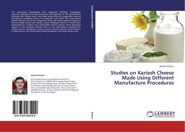 Produktbild: Studies on Kariesh Cheese Made Using Different Manufacture Procedures