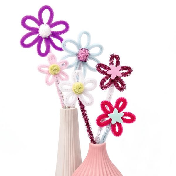 Produktbild: FOLIA&reg; Bastelset Pfeifenputzer Unicorn