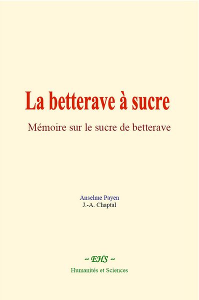 Produktbild: La betterave &agrave; sucre