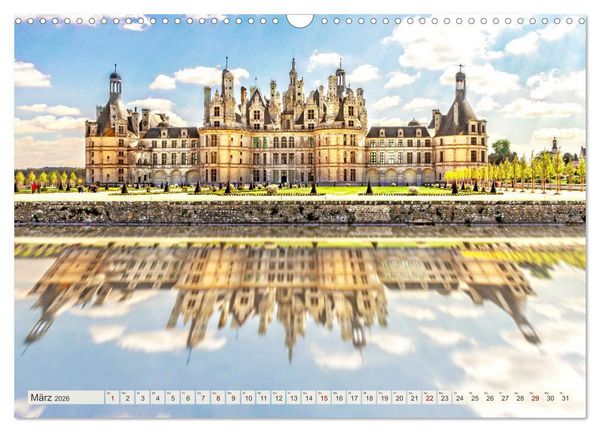Produktbild: Romantisches Loiretal (Wandkalender 2026 DIN A3 quer), CALVENDO Monatskalender