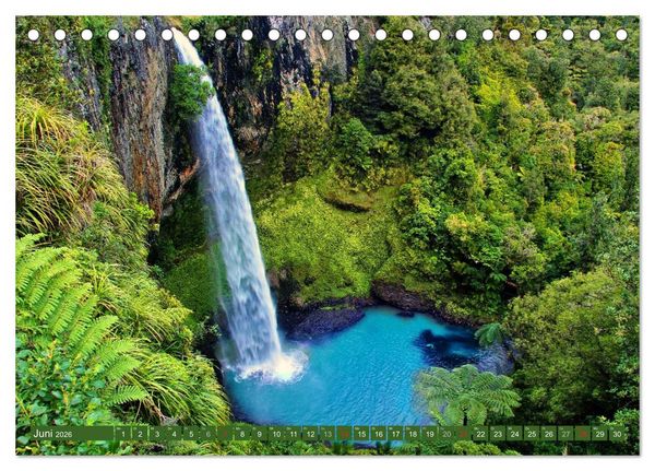 Produktbild: Neuseeland &bull; Impressionen (Tischkalender 2026 DIN A5 quer), CALVENDO Monatskalender