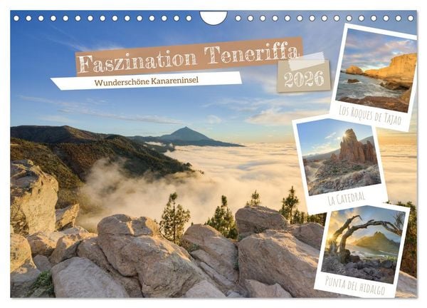 Produktbild: Faszination Teneriffa (Wandkalender 2026 DIN A4 quer), CALVENDO Monatskalender
