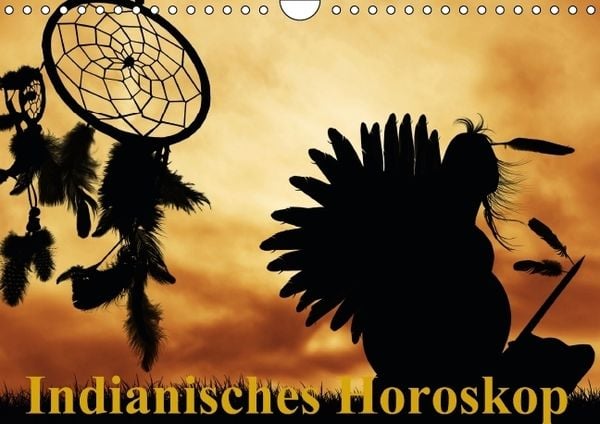 Produktbild: Indianisches Horoskop / Geburtstagskalender (Wandkalender immerw&auml;hrend DIN A4 quer)