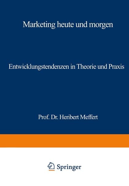 Produktbild: Marketing heute und morgen