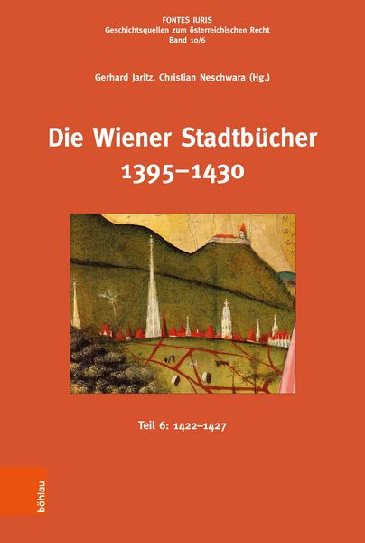 Produktbild: Die Wiener Stadtb&uuml;cher 1395&ndash;1430