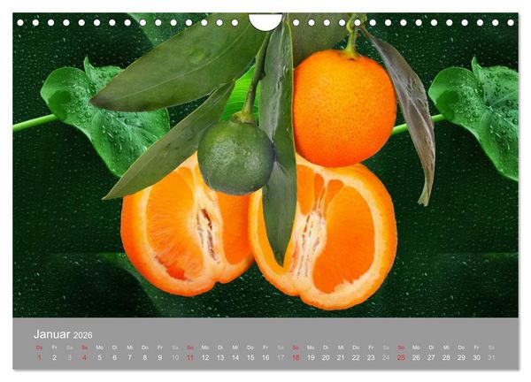 Produktbild: Obst (Wandkalender 2026 DIN A4 quer), CALVENDO Monatskalender