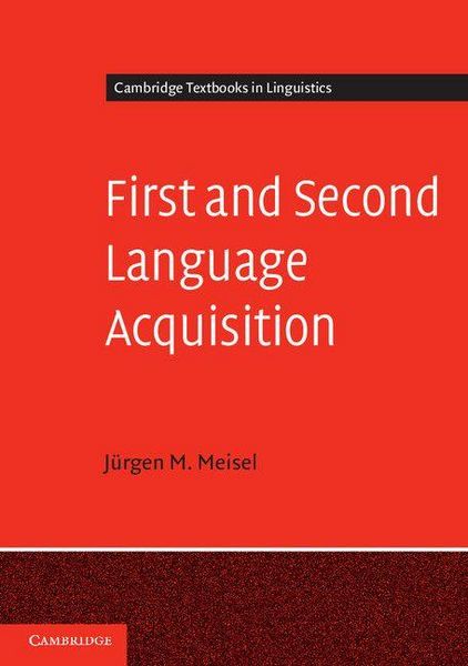 Produktbild: First and Second Language Acquisition