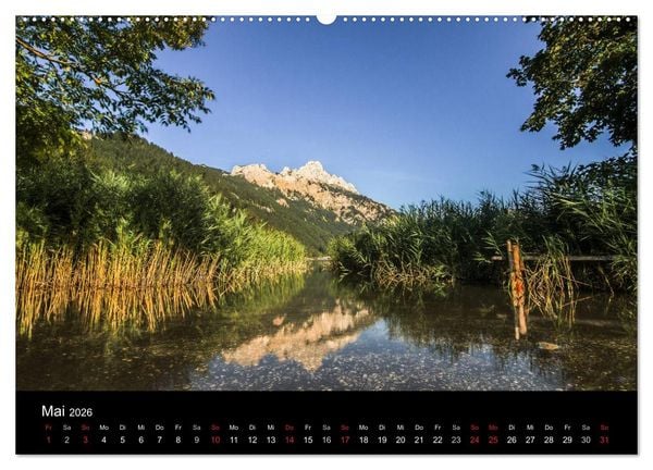 Produktbild: Im Allg&auml;u bei Oberstdorf (hochwertiger Premium Wandkalender 2026 DIN A2 quer), Kunstdruck in Hochglanz