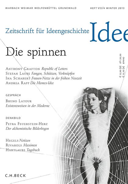 Produktbild: Zeitschrift f&uuml;r Ideengeschichte Heft VII/4 Winter 2013