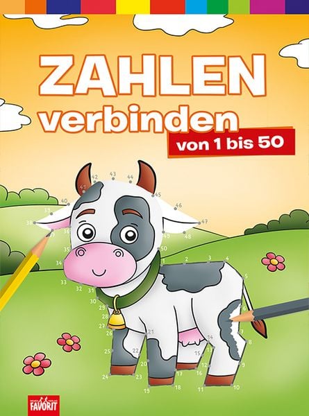 Produktbild: Zahlen verbinden von 1 bis 50
