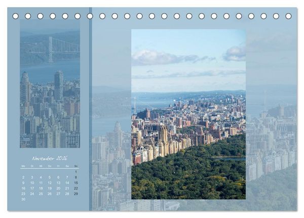Produktbild: New York - einmal anders (Tischkalender 2026 DIN A5 quer), CALVENDO Monatskalender