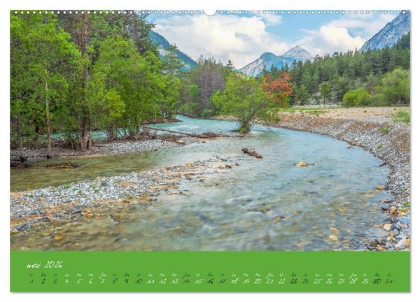 Produktbild: Le long de la Clar&eacute;e, une rencontre avec la nature (Calendrier mural 2026 DIN A2 vertical), CALVENDO calendrier mensuel