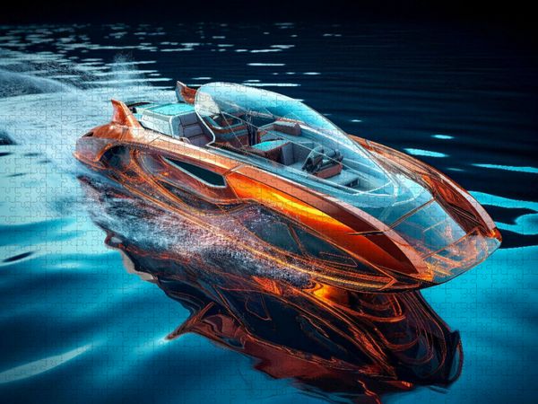 Produktbild: CALVENDO Puzzle Yachten - Perfektion auf dem Wasser | 2000 Teile Lege-Gr&ouml;&szlig;e 90x67cm Foto-Puzzle f&uuml;r gl&uuml;ckliche Stunden