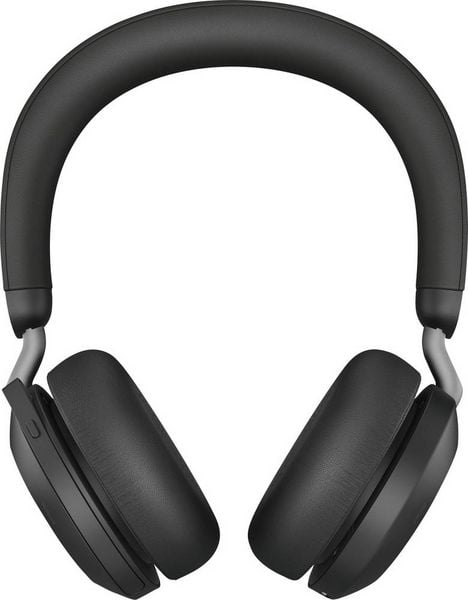 Produktbild: Jabra Evolve2 75 On Ear Headset Bluetooth&reg;, kabelgebunden Stereo Schwarz Mikrofon-Rauschunterdr&uuml;ckung Lautst&auml;rkeregelung