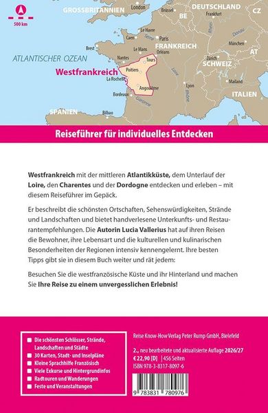 Produktbild: Reise Know-How Reisef&uuml;hrer Westfrankreich