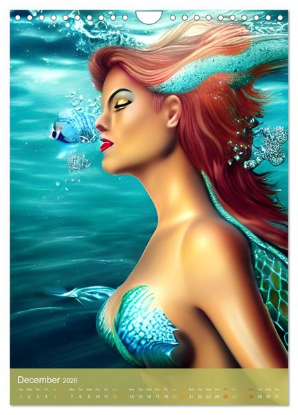 Produktbild: Fantasy Worlds - Digital Artwork (Wall Calendar 2026 DIN A4 portrait), CALVENDO 12 Month Wall Calendar