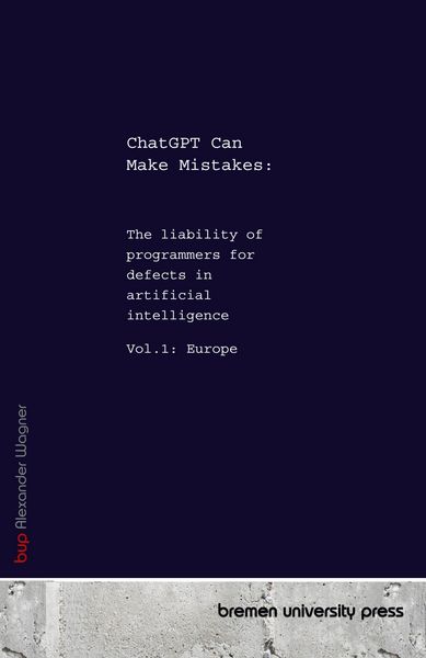 Produktbild: ChatGPT Can Make Mistakes: