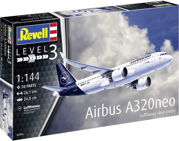 Revell - Airbus A320neo Lufthansa - New Livery