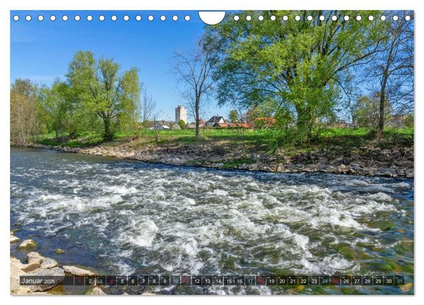 Produktbild: Entlang der Rur im Kreis Heinsberg (Wandkalender 2026 DIN A4 quer), CALVENDO Monatskalender