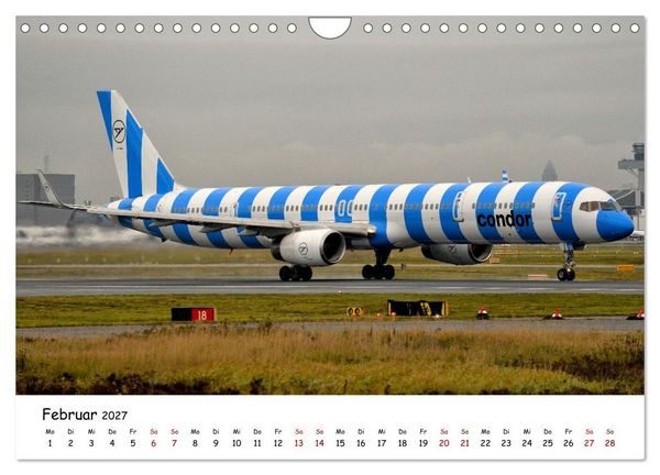 Produktbild: Faszination Luftfahrt Vielfalt zwischen Himmel und Vorfeld (Wandkalender 2027 DIN A4 quer), CALVENDO Monatskalender