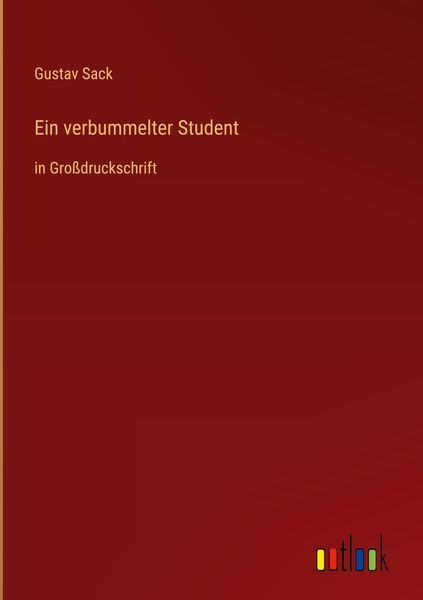 Produktbild: Ein verbummelter Student