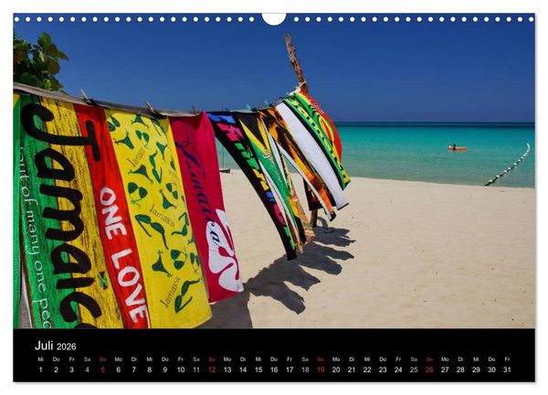 Produktbild: Jamaika Sonne und Strand (Wandkalender 2026 DIN A3 quer), CALVENDO Monatskalender