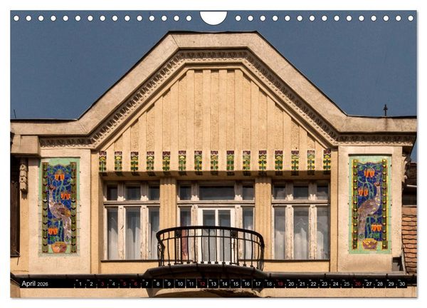 Produktbild: Budapester Jugendstil (Wandkalender 2026 DIN A4 quer), CALVENDO Monatskalender