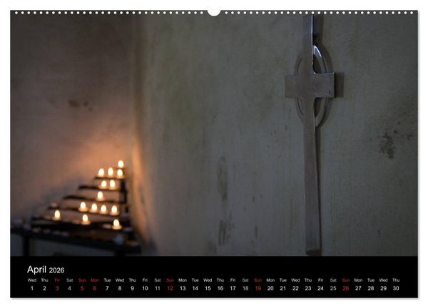 Produktbild: Iona - A Visual Pilgrimage (High Quality Premium Wall Calendar 2026 DIN A2 landscape),CALVENDO 12 Month Wall Calendar