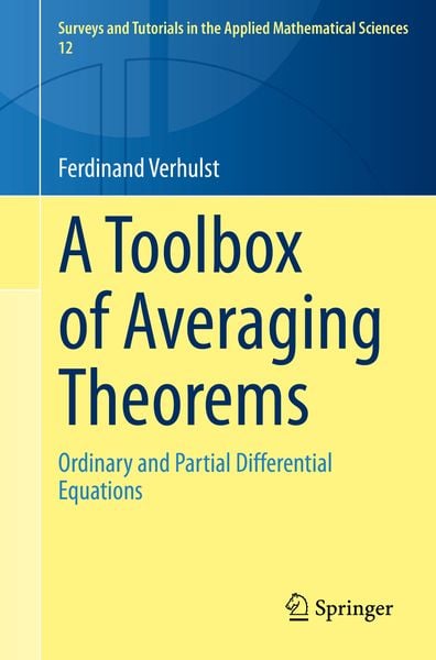 Produktbild: A Toolbox of Averaging Theorems