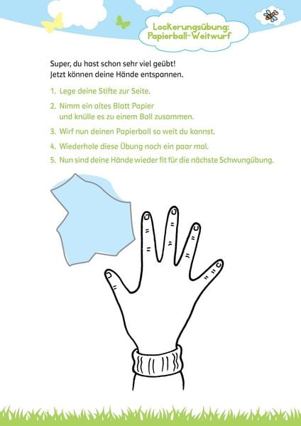 Produktbild: Klett Mein gro&szlig;es buntes Schwung&uuml;bungs-Buch ab 5 Jahren