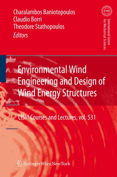 Produktbild: Environmental Wind Engineering and Design of Wind Energy Structures