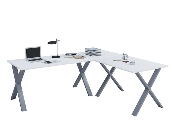 Produktbild: X Schreibtisch Eckschreibtisch L Form 160x130x50