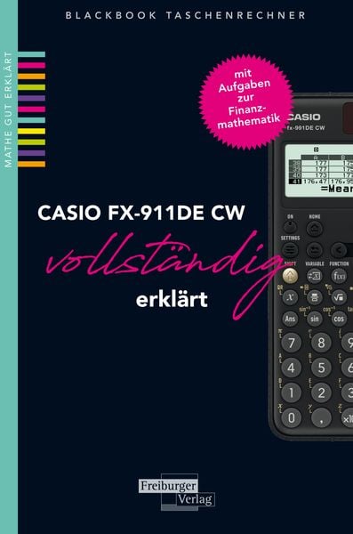 Produktbild: CASIO fx-991DE CW vollst&auml;ndig erkl&auml;rt